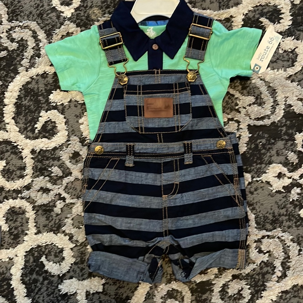 Denim Overalls